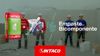 Comparativo  Pastimax S Acrílico Interior vs Empaste Bicomponente [upl. by Curley]