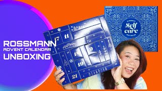 UNBOXING ROSSMANN ADVENT CALENDAR 2024 [upl. by Sher784]