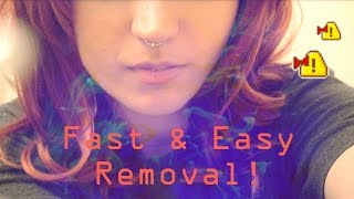 Fastest Way to Remove Septum Clicker [upl. by Pitt]