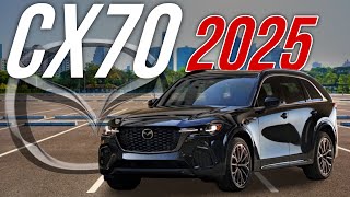 😱 La MEJOR SUV MAZDA PARA 2025  MAZDA CX 70  CARACTERÍSTICAS [upl. by Llekim]