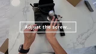 POV quick unboxing  51 54MM Espresso Tamping Station with Knock Box [upl. by Klara332]