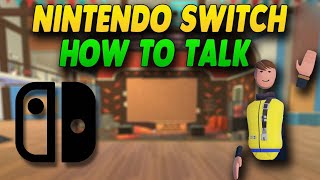 Rec Room Nintendo Switch How To Talk  Simple Guide [upl. by Anoirb]