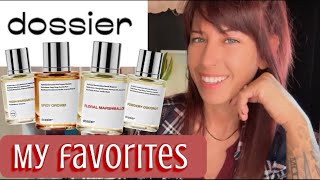 MY FAVORITE DOSSIER PERFUMES dossier dossierperfume perfumereview ​⁠dossierperfumes [upl. by Hgielra988]