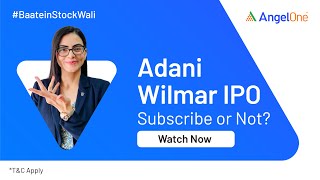 Adani Wilmar IPO Review Price Date Details Latest News  Latest IPO [upl. by Orsini]