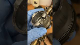 4K 60FPS The piston was torn apart The piston from 50cc is jammed tuningparts tuning [upl. by Yerfoeg]