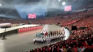 NDP 2016 Preview 1 GuardofHonour March Past [upl. by Boni]