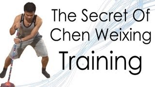 Funny TT Chen Weixing Rare Training Method [upl. by Yenettirb]