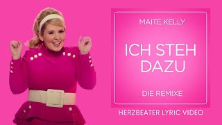 Ich steh dazu DJ Ostkurve Remix Maite Kelly  Fanclub Lyric Video [upl. by Nido130]