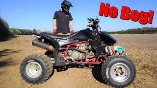 The Honda TRX450 Is FIXED Bogging Mystery Solved [upl. by Dixon]