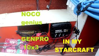 NOCO Genius GENPRO10X3 Battery Charger install and use It is AMAZING [upl. by Tilney]