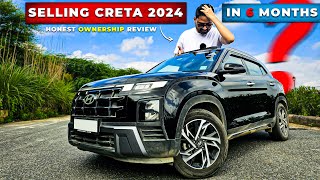 Kyun Bechni Pad rahi hai Creta 2024 Facelift  Honest Ownership Review of 12000 Km  Service Cost [upl. by Ilagam]