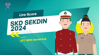 CAT SKD SEKDIN BPS  28 Juli 2024  Sesi 1  UPT BKN SEMARANG [upl. by Paddie839]