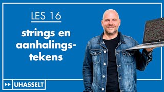 Meer over strings en aanhalingstekens [upl. by Shaeffer]