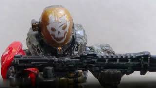 Recoil of the weapons tests halo mega stop motion [upl. by Shult635]