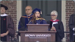 2024 Brown University Masters Ceremony [upl. by Ennaeus703]