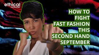 How to fight fast fashion this second hand September [upl. by Noral987]