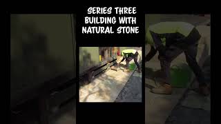 Easy Way To Grout Natural Stone On Walkways And Stairs DIY Beginner [upl. by Kjersti]