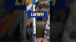 Enoxaparin injection uses in hindi 💉  ufh vs lmwh shorts mbbs pharma medicine [upl. by Ellicott]