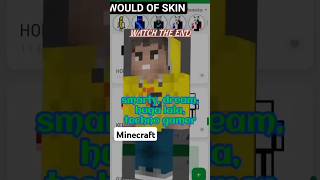 🤫Minecraft best skin app🏞 download Minecraft free skin kesa le shortfeed minecraftshorts [upl. by Dulce939]