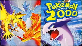 FULL POKEMON 2000 MOVIE TEAM Pokemon 2000 Full Movie  Lugias Song Zapdos Moltres Articuno [upl. by Byrom]