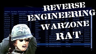 Reverse Engineering Warzone RAT  Part 1 [upl. by Glimp]