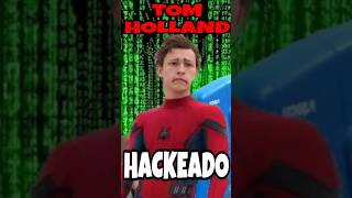 HACKEARAM O TOM HOLLAND pobre HomemAranha spiderman tomholland hacker [upl. by Aleiram938]