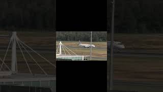 Air France E190 blasting out of Nuremberg Airport aviation munichairport avgeek aviationlovers [upl. by Asillim]