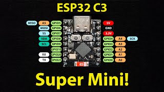 ESP32C3  Super Mini ESP32 ¿Cómo usarlo [upl. by Yort416]