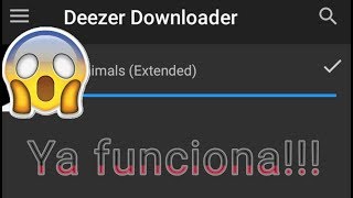 ¡URGENTE DEEZER DOWNLOADER FUNCIÓNA  DE REGRESO LA MEJOR APP PARA DESCARGAR MUSICA [upl. by Ittam]