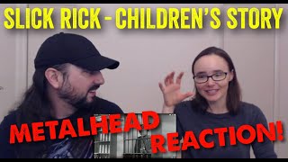 Childrens Story  Slick Rick REACTION by metalheads [upl. by Waddington879]