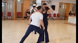 AGUSTIN Y AMANDA WOKSHOP SALSA PAREJAS EN ESTILOS UNIDOS DANCE FESTIVAL 2024 [upl. by Desma]