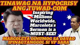 Inspiring Millions Worldwide Marcoletas Sermon is a MUSTSEE [upl. by Neimad]