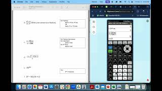 M308 Unit 4 Using the TI 84 Plus CE [upl. by June796]