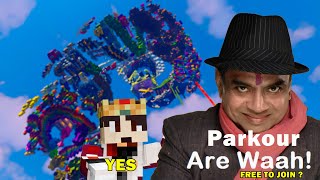 Minecraft Parkour with Subscriber 😎  Gaming with Nilesh  Masti aur Fun [upl. by Ahmed]