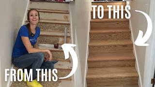 How to Install Retrofit StairtreadsStaircaps [upl. by Stock]