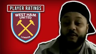 ARSENAL 20 WEST HAM UNITED  TROOPZ PLAYER RATINGS  SMITH ROWE’S BACK WITH A BANG [upl. by Ennaul]