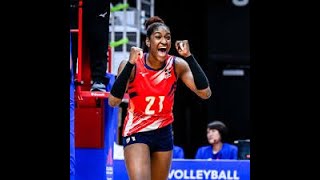 NORCECA CONTINENTAL 2023 DOMINICAN REPUBLIC vs CANADA [upl. by Adella]