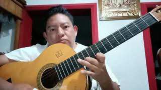 CUANDO TU ME MIRAS DE ESLABÓN ARMADO EN GUITARRA ACÚSTICA PASO A PASO FÁCIL Y RÁPIDO [upl. by Alyss]