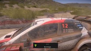 WRC 7 FIA World Rally ChampionshipToyota Yaris WRC Rally Portugal Stage 2 [upl. by Adnam]