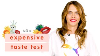 Cara Delevingne Is Hilarious But Does NOT Have Expensive Taste  Expensive Taste Test  Cosmopolitan [upl. by Ecargyram]