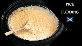 Creamy Rice Pudding  Easy Slow Cooker Recipe  Crockpot [upl. by Letram]