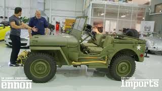 Commonly known as a Military Jeep The Ford GPW intro by Steve Matchett at Unknown Charlotte [upl. by Nauqyt771]