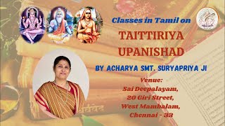 TAITTIRIYA UPANISHAD  CLASS 3  INTRODUCTION AND SHIKSHA VALLI  SHANTI PATAM  JAN 01 2024 [upl. by Damita]