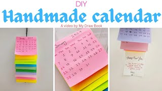 DIY Handmade Calendar 📆 trending handmade youtubevideo handcraft [upl. by Ylsel]