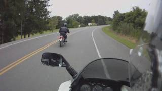 Yamaha RD125 Twin Top Speed Fly By [upl. by Aikahc]