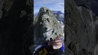 Top of Dent Blanche alpineclimbing mountains Dent Blanche [upl. by Cohlier]