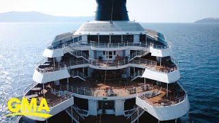 Inside world’s 1st 3year cruise around the globe l GMA [upl. by Lekcim]