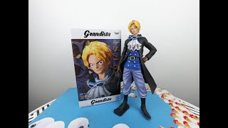 UnboxingampReview ONE PIECE GrandistaTHE GRANDLINE MENSABO 767 [upl. by Aerdua]