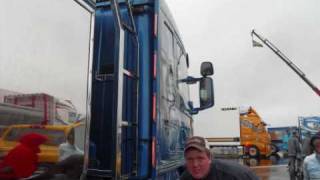 Mickes Åkeri Scania Show Trucks on the road [upl. by Carla364]