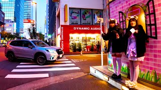 Tokyo Akihabara 🐶🍻 pedestrian heaven ♪ 💖 4K RELAXSTADY non stop 1 hour 01 minutes [upl. by Joung]